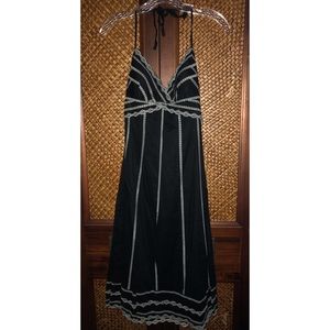 White House black market halter dress